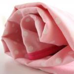 Eco Friendly Baby And Toddler Blanket - Pink Polka..