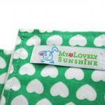 Green Love - Eco Friendly Baby And Toddler Blanket..