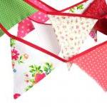 Eco-friendly Reusable Fabric Bunting, Banner,..