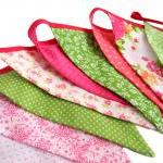 Eco-friendly Reusable Fabric Bunting, Banner,..