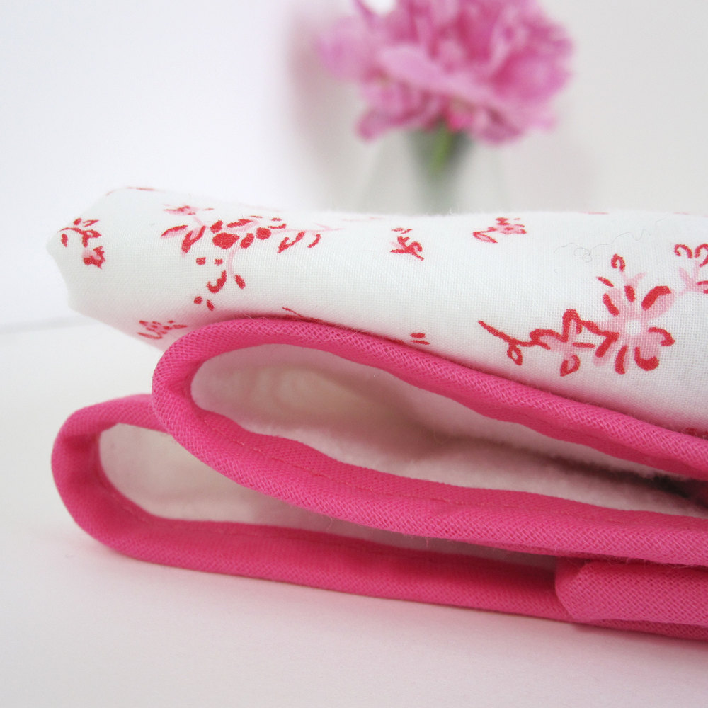 Cherry Blossom - Eco Friendly Baby And Toddler Blanket - Nursery Basics, Swaddling Blanket, Receiving Blanket, Stroller Blanket