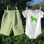 Baby Clothing Set - Green Bear