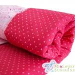 Pink Dogs Baby Blanket